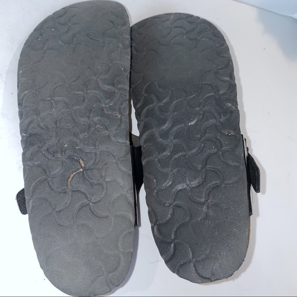 Birkenstock Gizeh Birko-Flor Black Patent Size 40 Narrow Fit - Picture 8 of 11